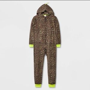 New One Piece Boys Dino Union Suit - Cat & Jack™ Brown XL fleece